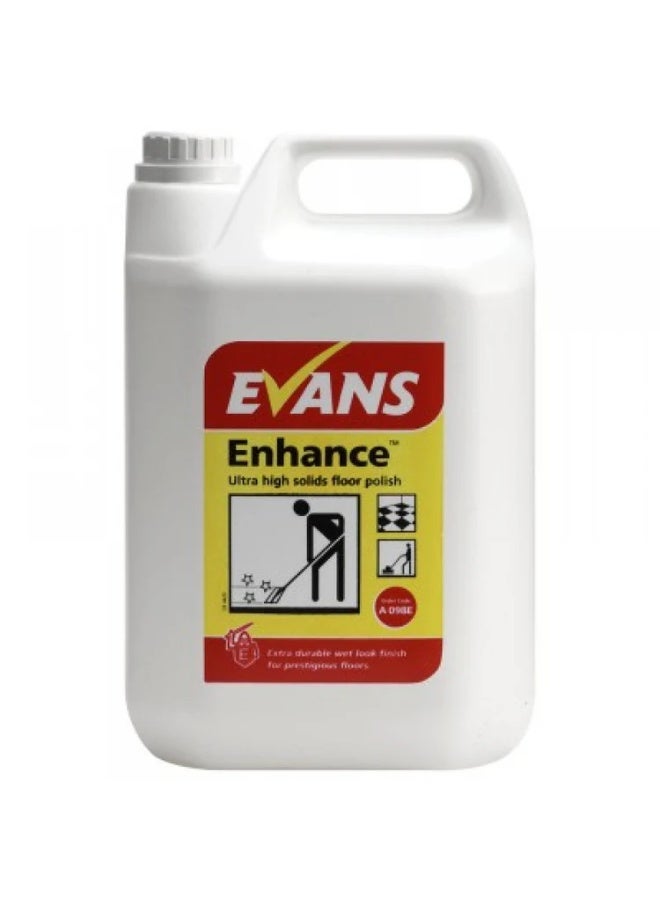 Evans Enhance 5L - Ultra high solids floor polish